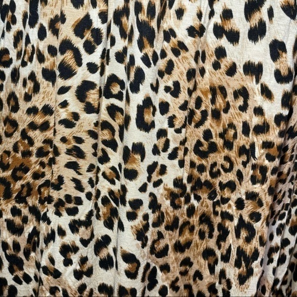EGS BY ELOGES Brown Leopard Dress Small - Picture 6 of 12